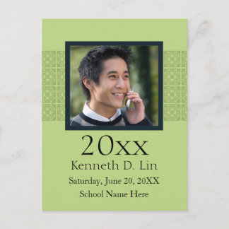 Custom Photo Template Graduation Announcement