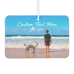 Custom Photo Text Air Freshener Your Pets Photos