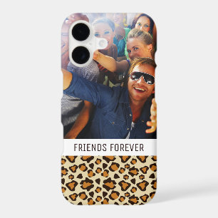 Custom Photo & Text Cheetah skin pattern