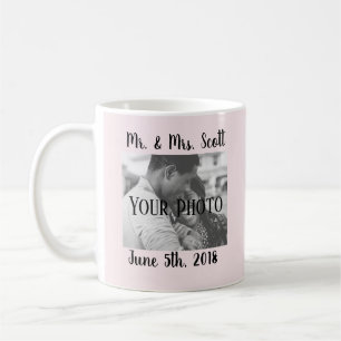Custom Photo & Text Coffee Mug