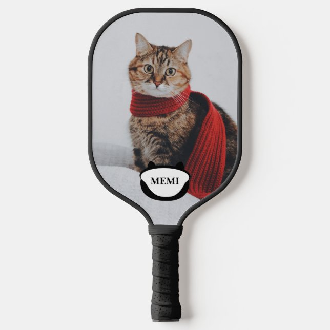 Custom Photo Text Create Your Own Personalised  Pickleball Paddle (Front)