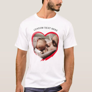 Custom Photo Text   Create Your Own T-Shirt