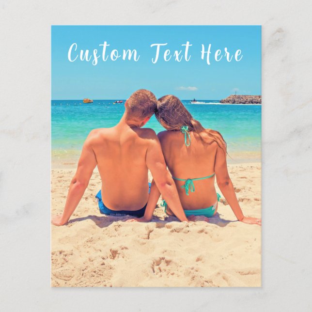 Custom Photo Text Flyer Your Photos Design (Front)