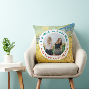 Custom Photo & Text Home Decor – Personalised Gift Cushion