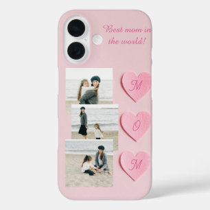 Custom Photo & Text iPhone Case for Apple iPhone16