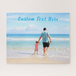 Custom Photo Text Jigsaw Puzzle Your Family Photos<br><div class="desc">Custom Photo and Text Puzzle - Your Own Design - Special - Personalised Family / Friends or Personal Puzzles Gift - Add Your Text and Photo - Resize and move or remove and add elements / image with Customisation tool. Choose / add your favourite font / text colour / size...</div>