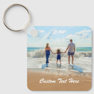 Custom Photo Text Keychain Your Favourite Photos