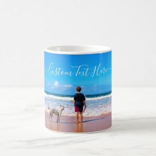 Custom Photo Text Mug Your Pets Photos Gift
