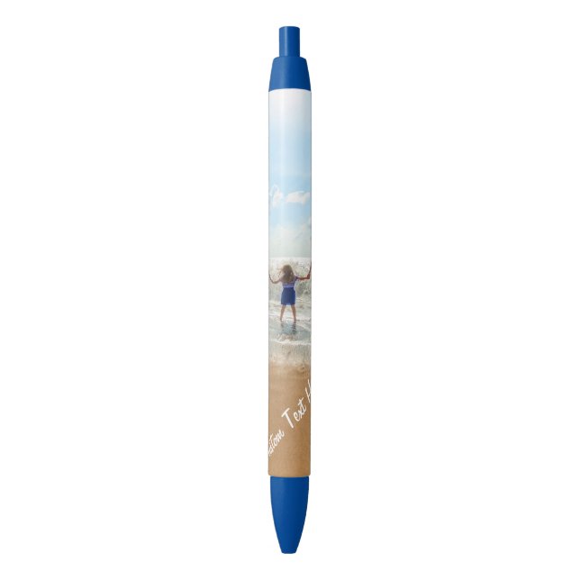 Custom Photo Text Pen - Unique Your Own Design (Front Vertical)