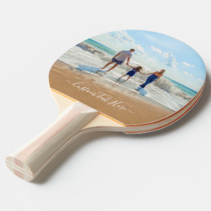 Custom Photo Text Ping Pong Paddle Your Photos