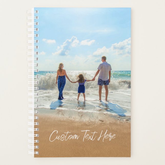 Custom Photo Text Planner Your Favourite Photos (Front)