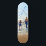 Custom Photo Text Skateboard Your Photos Design<br><div class="desc">Custom Photo and Text Skateboard - Unique Your Own Design - Personalised Family / Friends or Personal Gift - Add Your Text and Photo - Resize and move elements with Customisation tool ! Choose font / size / colour ! Good Luck - Be Happy :)</div>
