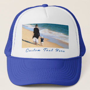 Custom Photo Text Trucker Hat Your Favourite Photo