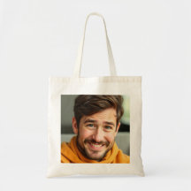 Custom Photo Tote Bag – Personalised Photo Print C