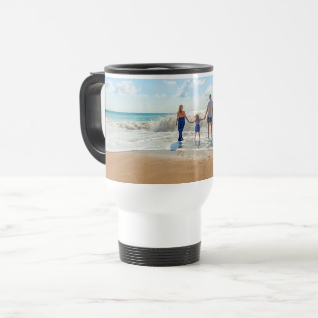 Custom Photo Travel Mug Your Favorite Photos (Front Left)
