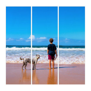 Custom Photo Triptych with Your Favourite Photos