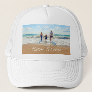 Custom Photo Trucker Hat Your Photos and Text