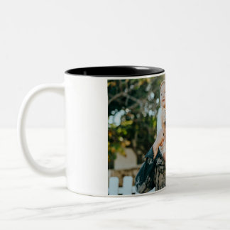 Custom Photo Two-Tone Coffee Mug