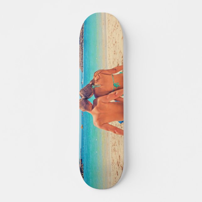 Custom Photo - Unique Your Own Design Personalised Skateboard (Front)