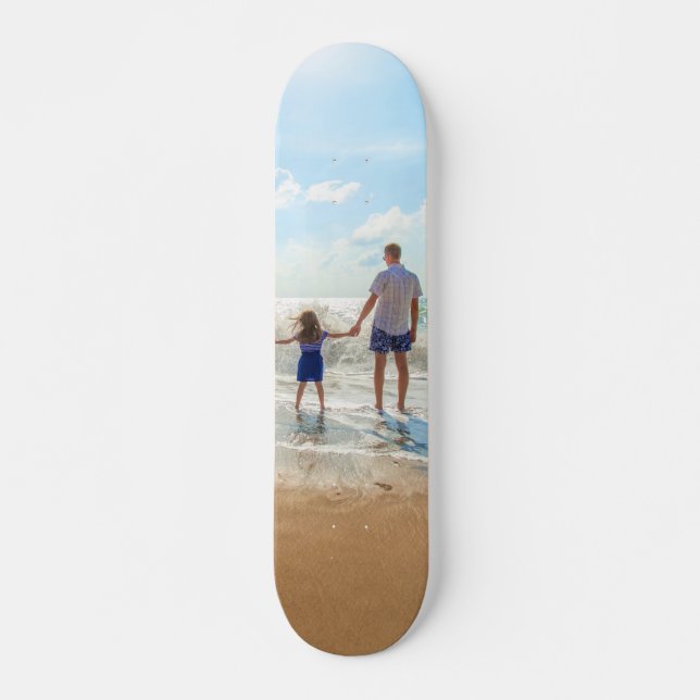 Custom Photo - Unique Your Own Design Personalised Skateboard (Front)
