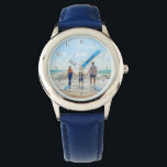 Custom Photo  Unique Your Own Design Personalised Watch<br><div class="desc">Custom Photo - Unique Your Own Design Personalised Family / Friends or Personal Gift - Add Your Photo / Text / more - Resize and move or remove and add elements / image with customisation tool !</div>
