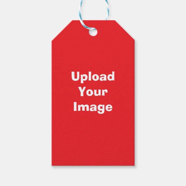 Custom Photo Upload– Gift Tags (Front)