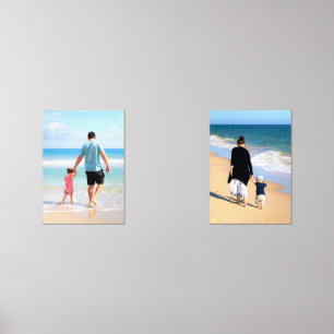 Custom Photo Wall Art Set Gift with Your Photos