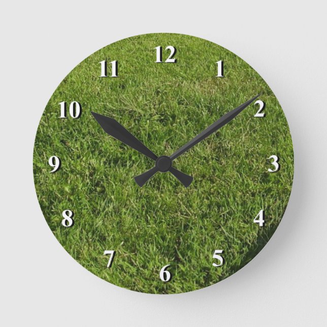 Custom photo wall clock with your picture image (Front)