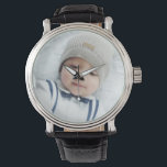 Custom Photo Watch<br><div class="desc">Create your own personalised photo gift by add your own photo,  from your beloved family photo to your adorable pet photo,  to make your design unique.

Please Note: Photos shown on product are sample photos with watermark for presentation purposes only.</div>