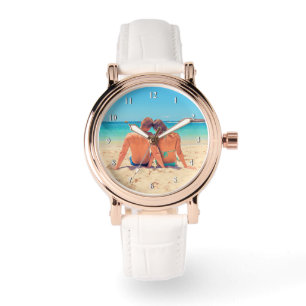 Custom Photo Watch Gift with Your Favourite Photos