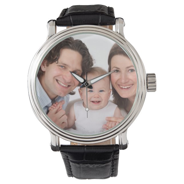 Custom Photo Watch Personalised Watch (Front)