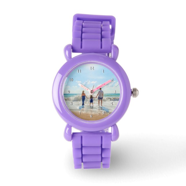 Custom Photo Watch Personalised Your Photos Gift (Front)