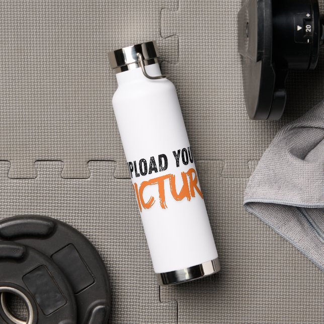 Custom Photo Water Bottle (Gym)