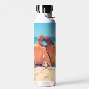 Custom Photo Water Bottle Gift with Your Photos