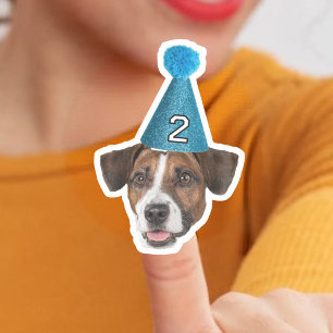 Custom Photo Waterproof Vinyl Dog Mom Birthday