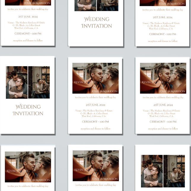 Custom Photo Wedding Invitation (Creator Uploaded)