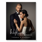 Custom Photo Wedding Welcome