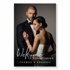 Custom Photo Wedding Welcome