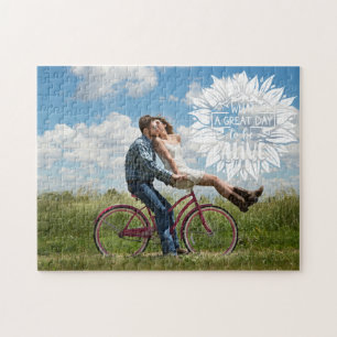 CUSTOM Photo   What A Great Day To Be Alive Jigsaw Puzzle