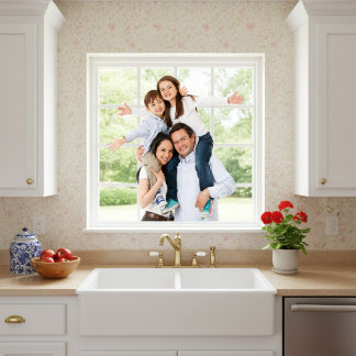 Custom Photo Window Cling