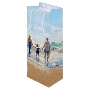 Custom Photo Wine Gift Bag Your Favourite Photos