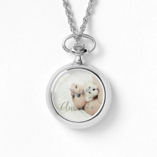 Custom Photo with Custom Name Watch