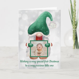 Custom Photo With Gnome Card