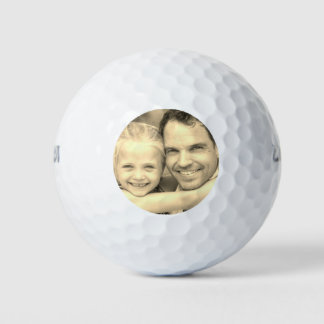Custom photo with Sepia filter Golf Balls