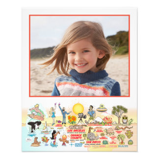 Custom Photo with SoCal Scene Print