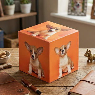 Custom Photo With Your Pet Dog 5 Picture On Cube