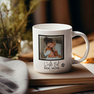 Custom Photo World Best Dog Mum Mug