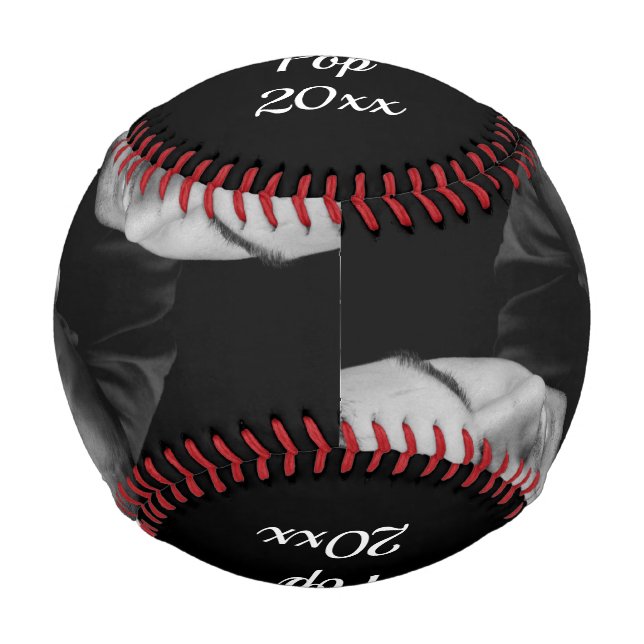Custom, Photo, World's Best Pop. Baseball (Front)