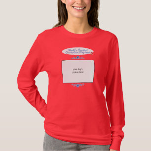 Custom Photo! Worlds Greatest Australian Shepherd T-Shirt