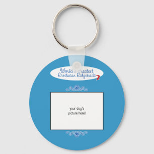 Custom Photo! Worlds Greatest Rhodesian Ridgeback Key Ring